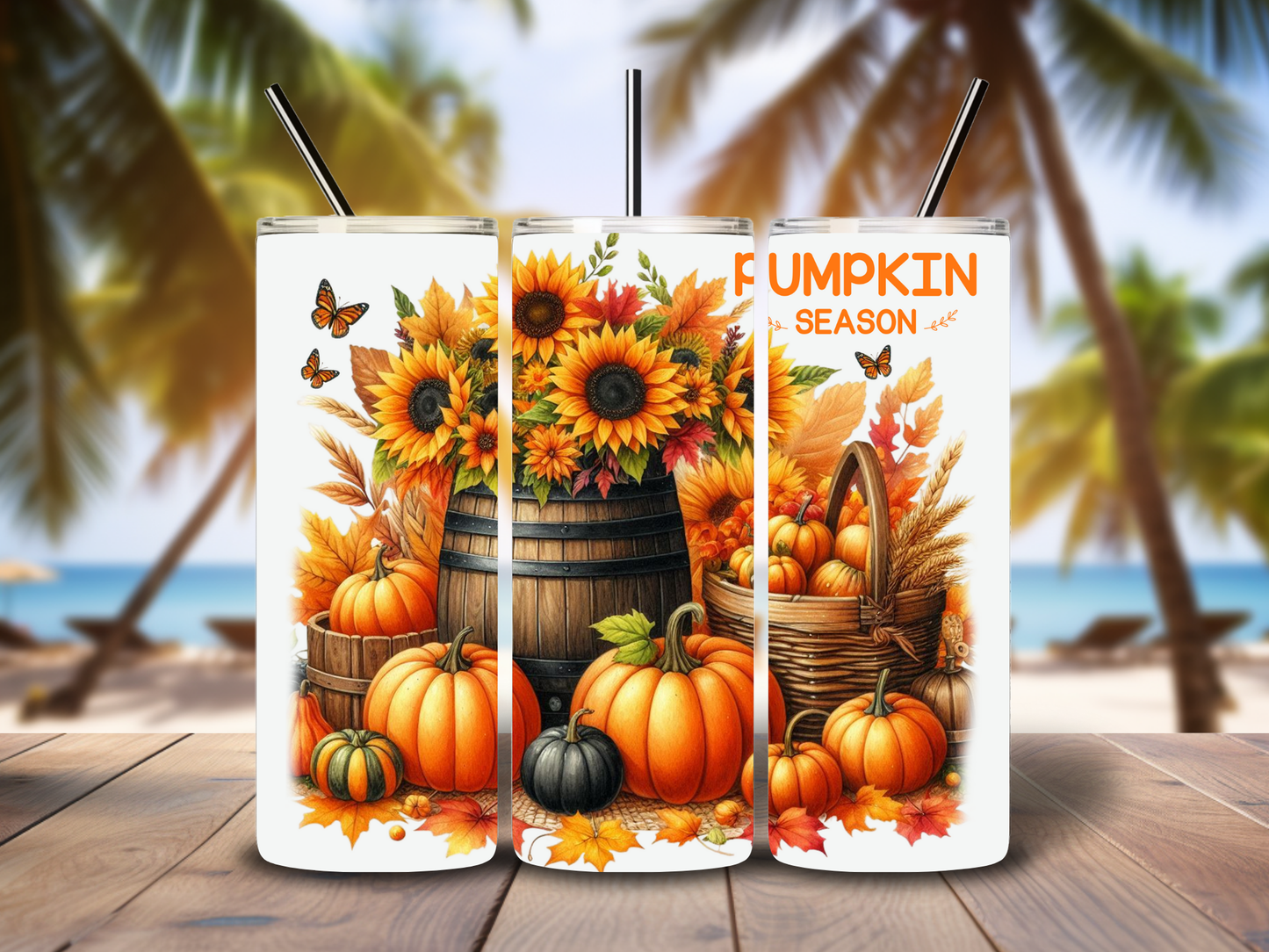 Récolte de Tournesols & Saison des Citrouilles