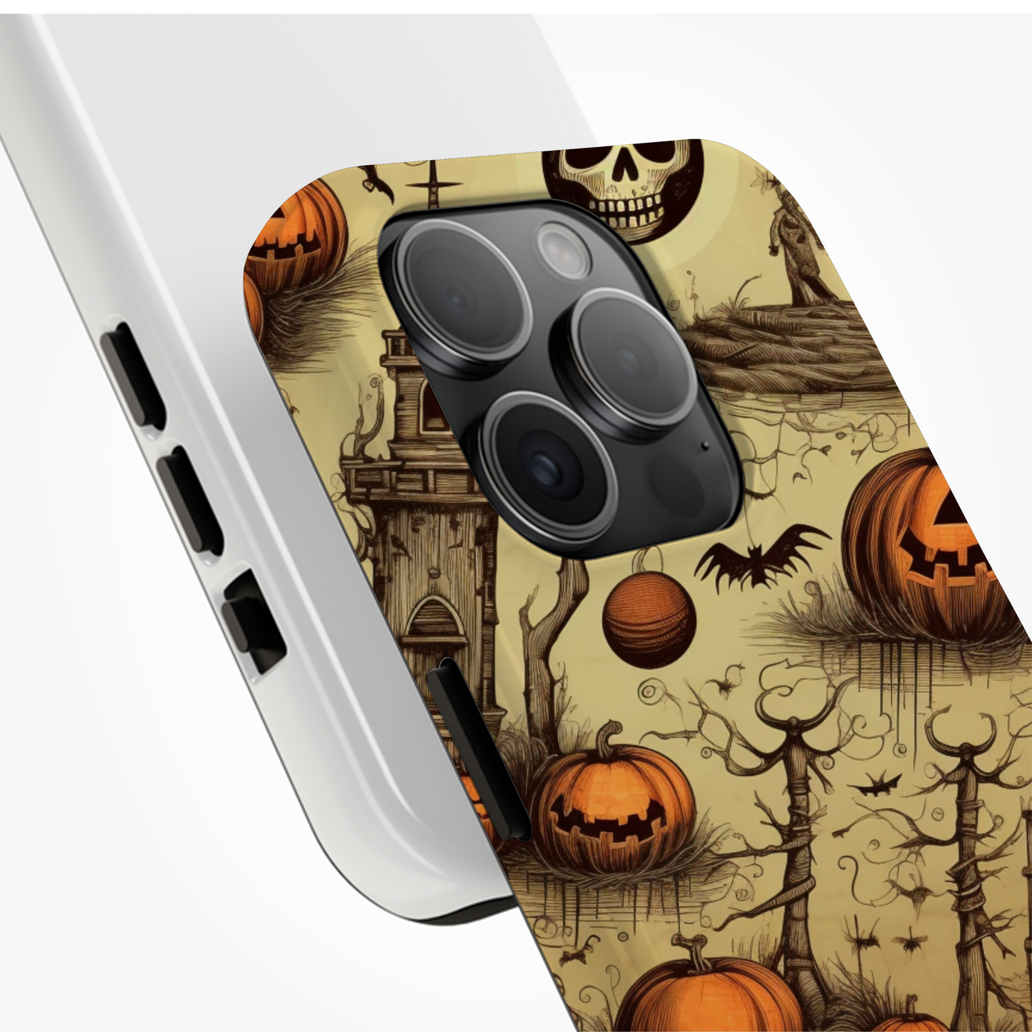 Château Hanté et Citrouilles Effrayantes