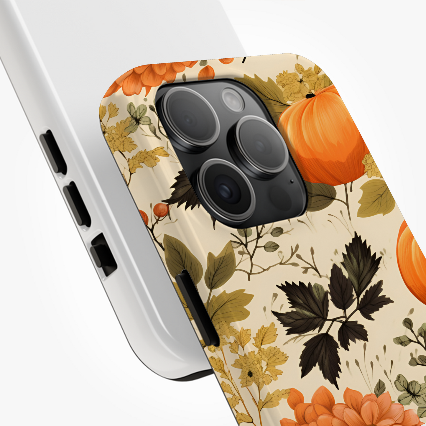 Citrouilles & Fleurs d'Automne Enchantées