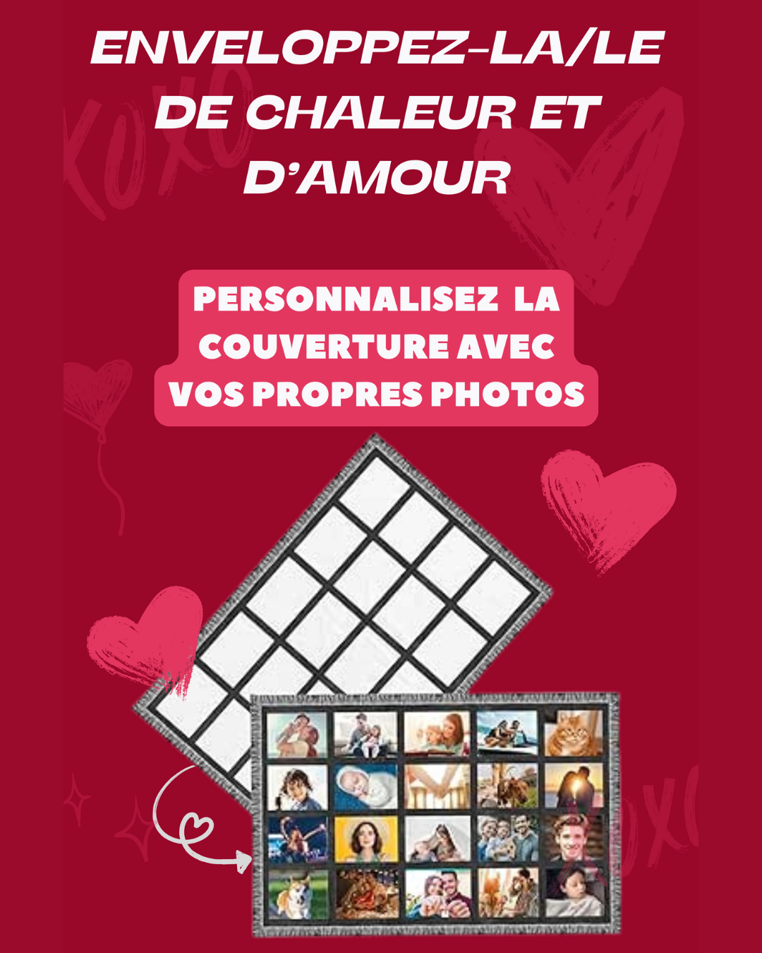 Couverture Douce Personnalisée