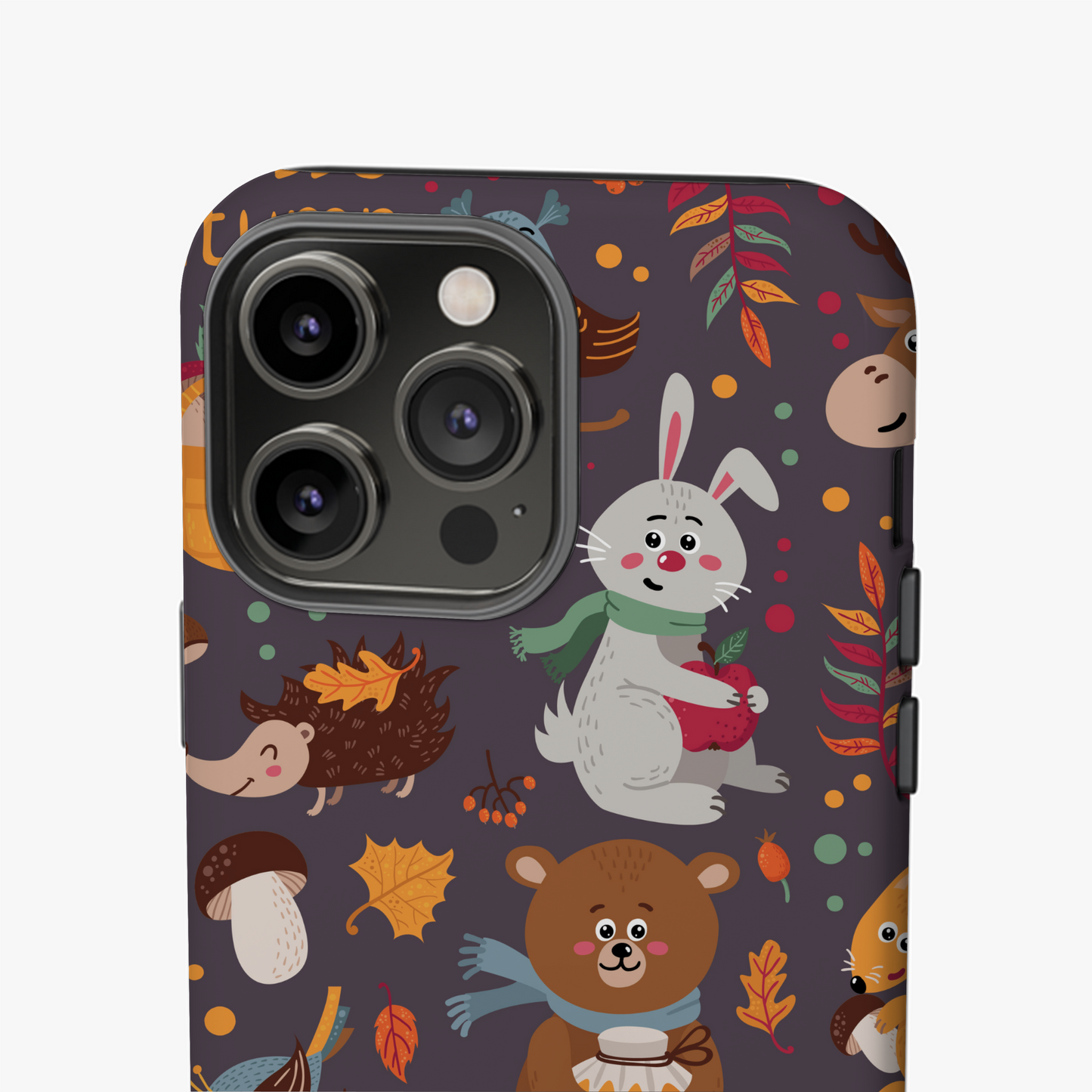 Animaux d'Automne & Feuilles Colorées