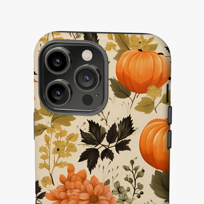 Citrouilles & Fleurs d'Automne Enchantées