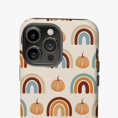 Arc-en-ciel Automnal & Citrouilles
