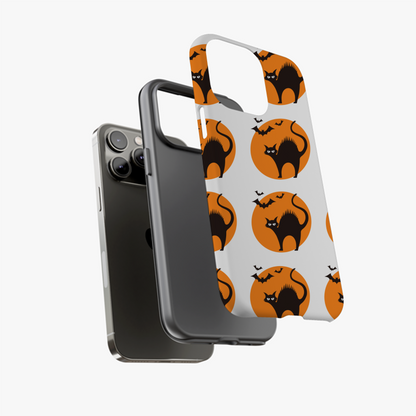 Chats Noirs et Pleine Lune