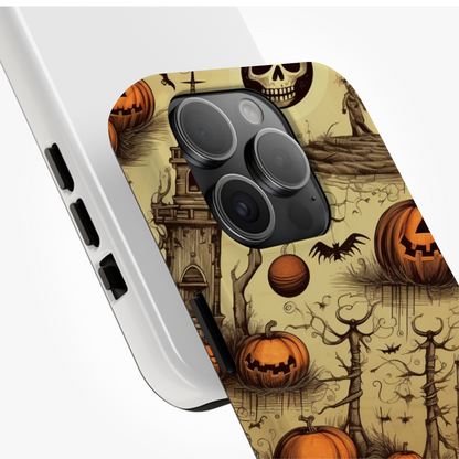 Château Hanté et Citrouilles Effrayantes