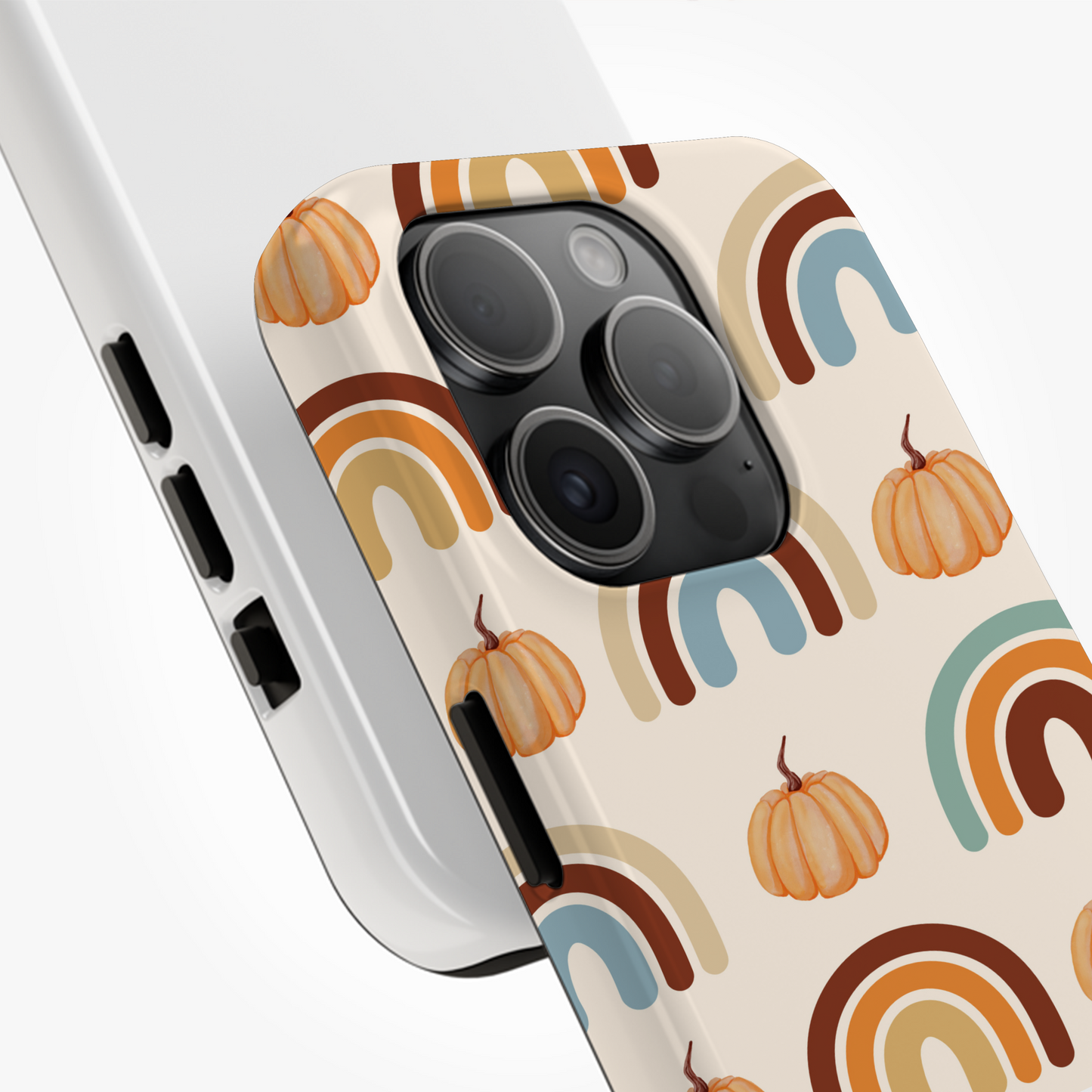 Arc-en-ciel Automnal & Citrouilles