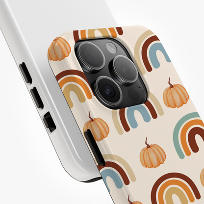 Arc-en-ciel Automnal & Citrouilles