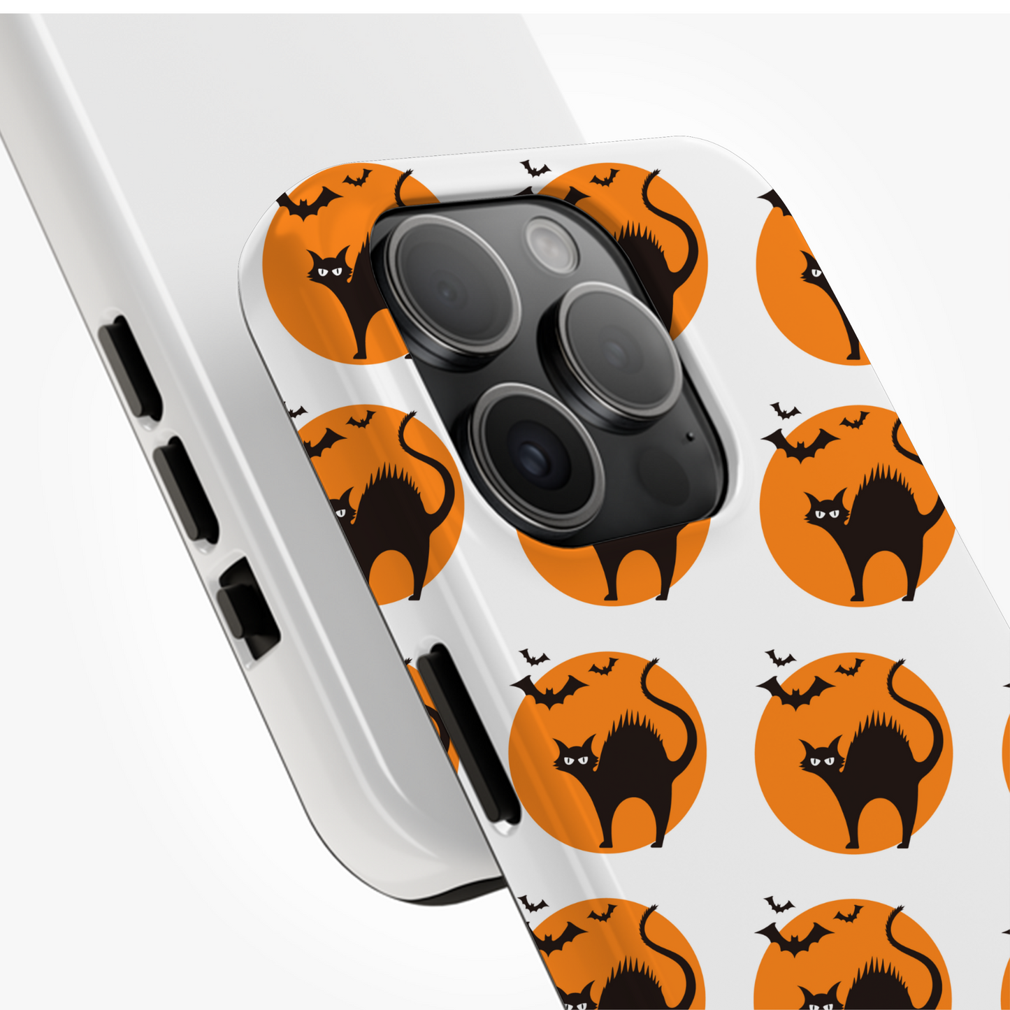 Chats Noirs et Pleine Lune