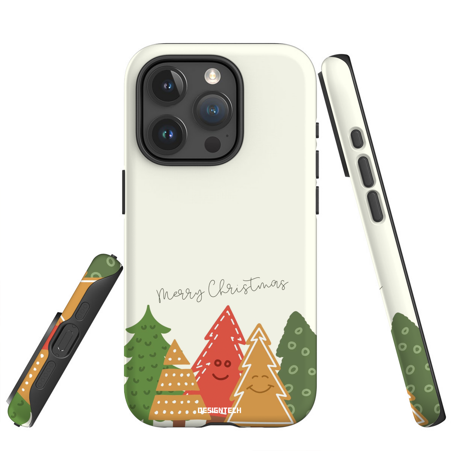 Famille de Sapins Heureux