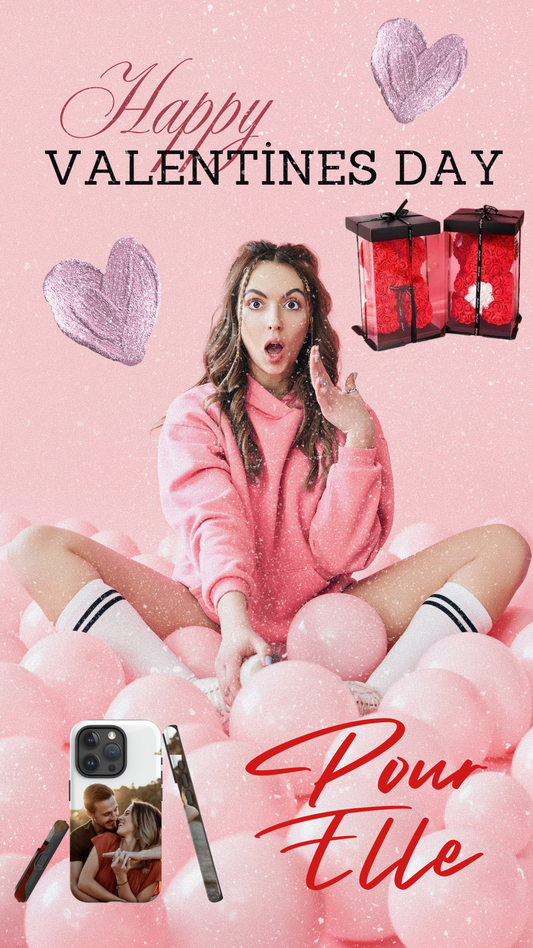 Coffret Tendresse Pour Elle – Ourson & Étui Personnalisé