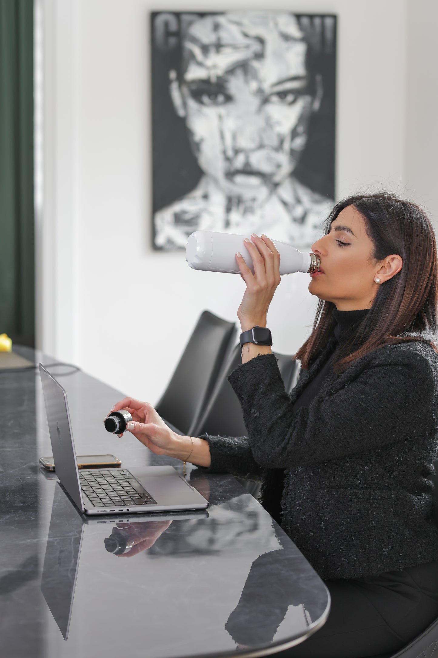 Bouteille en Acier Inoxydable 500 ml – Style Cola