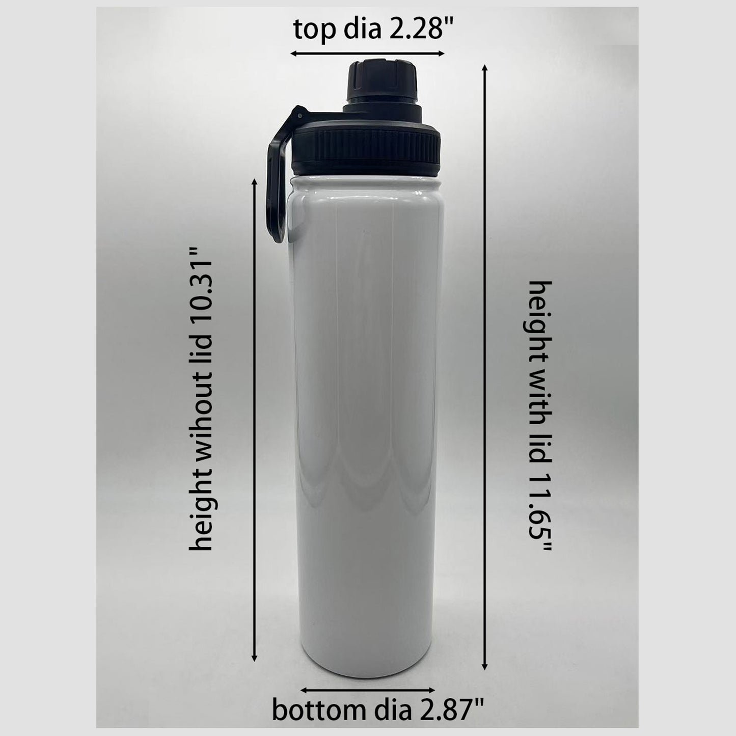 Bouteille en Acier Inoxydable 800 ml