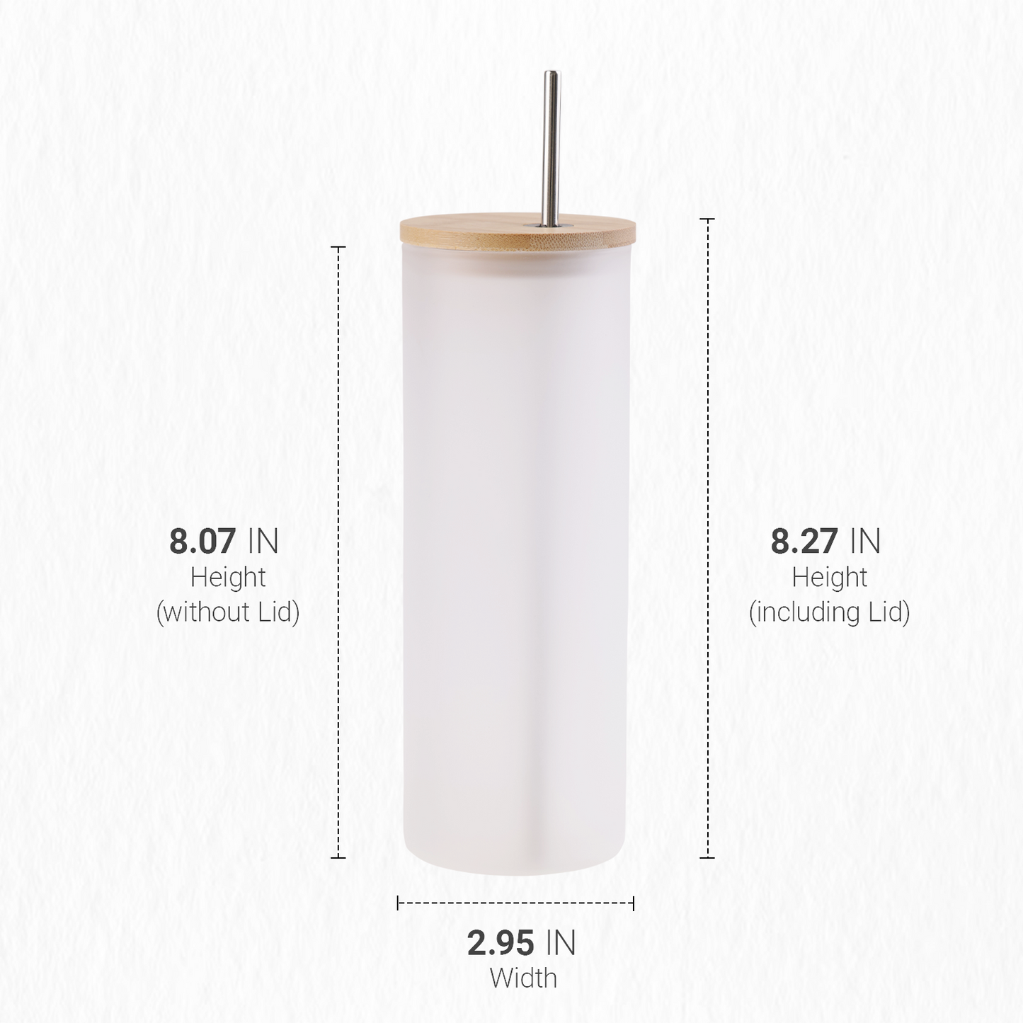 Bouteille Givrée 25 oz – Couvercle en Bambou