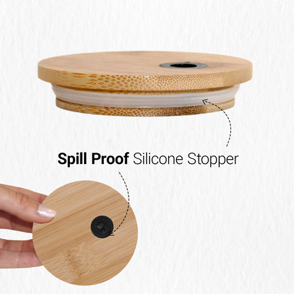 Bouteille Givrée 25 oz – Couvercle en Bambou