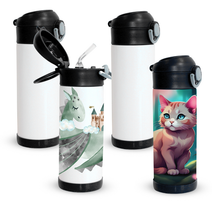 Bouteille d’Eau pour Enfants 350 ml - Noir