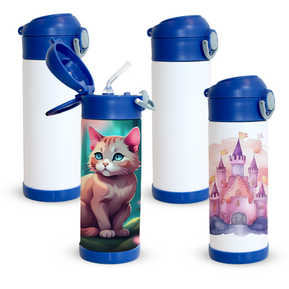 Bouteille d’Eau pour Enfants 350 ml - Bleu