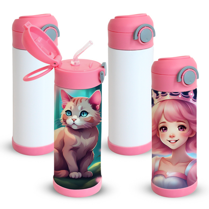 Bouteille d’Eau pour Enfants 350 ml - Rose